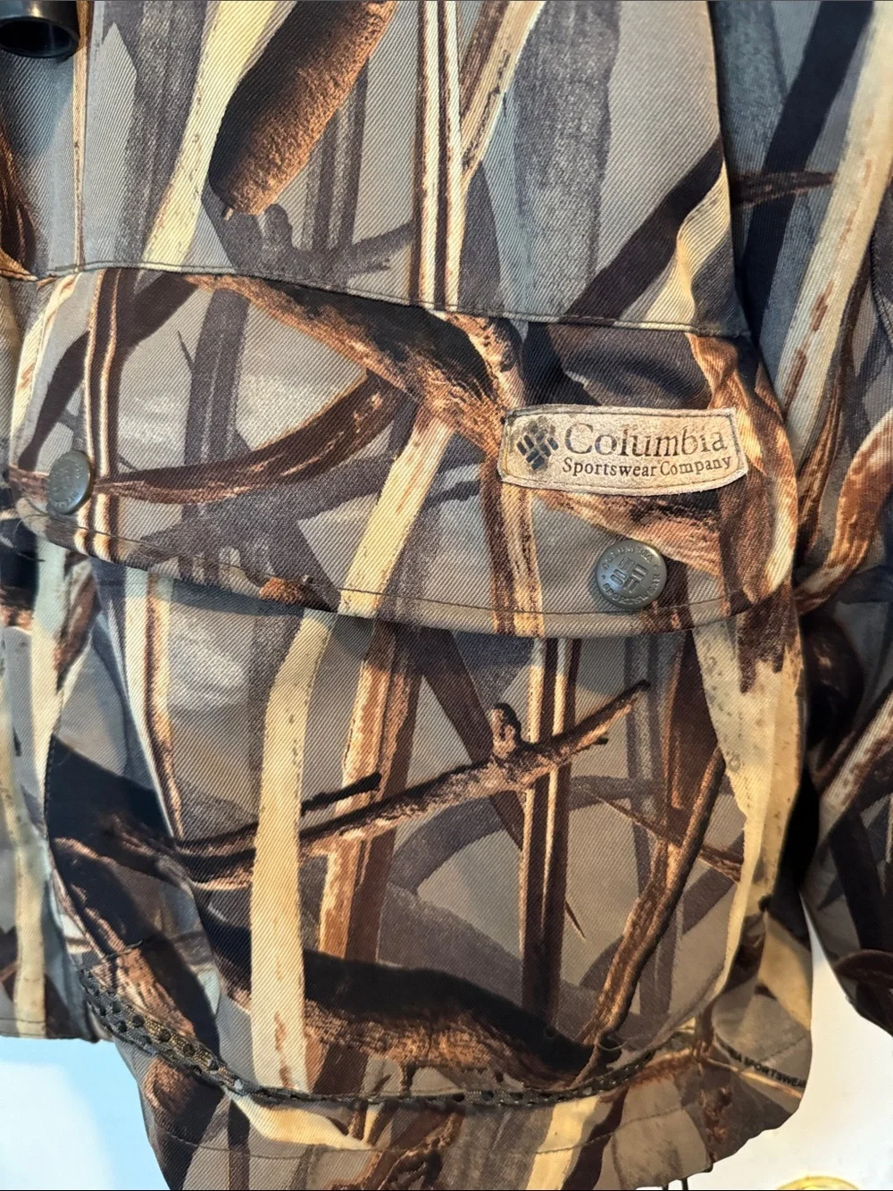 Columbia Camo Hunting Jacket - Brown, Tan, Black